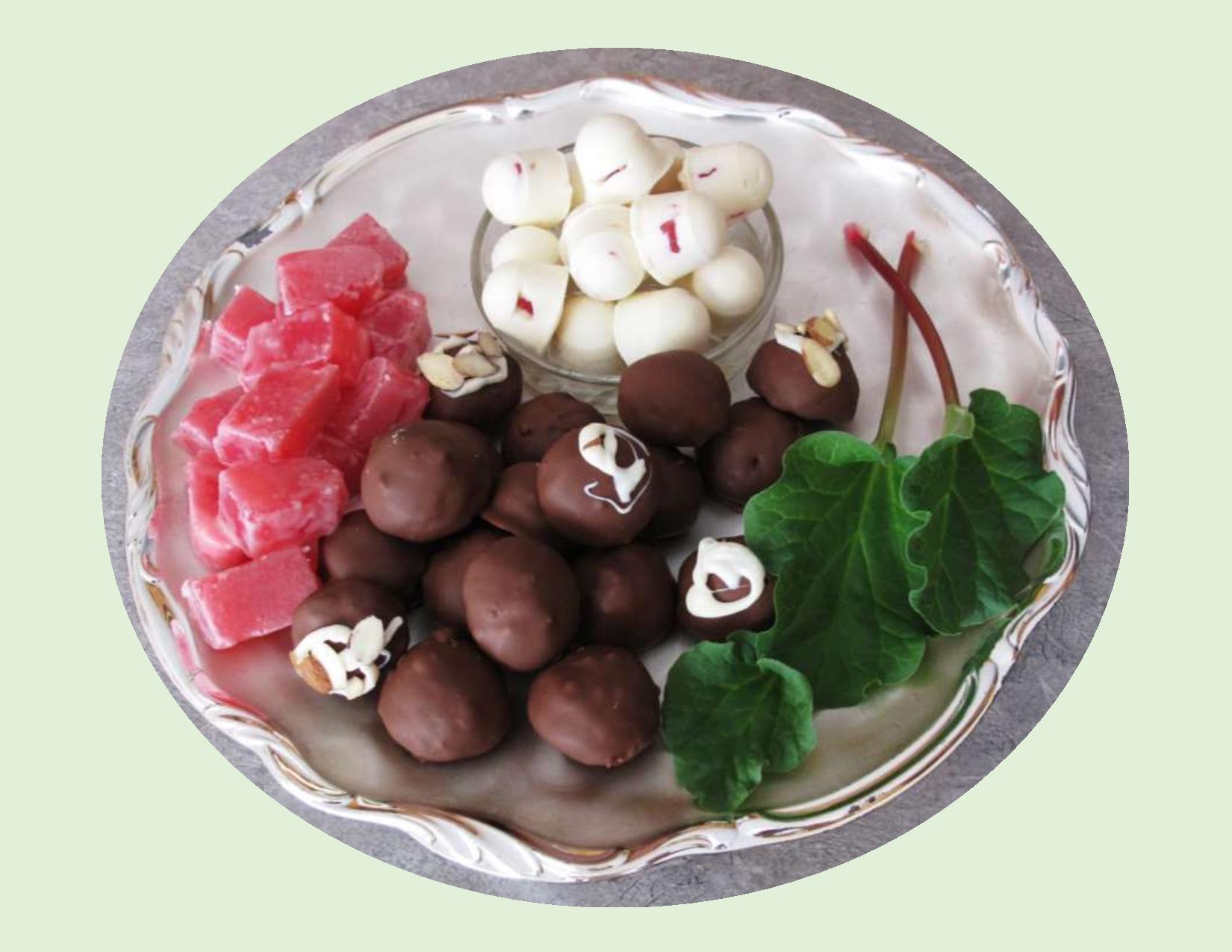 Rose and Cardamom Turkish Delight Truffles