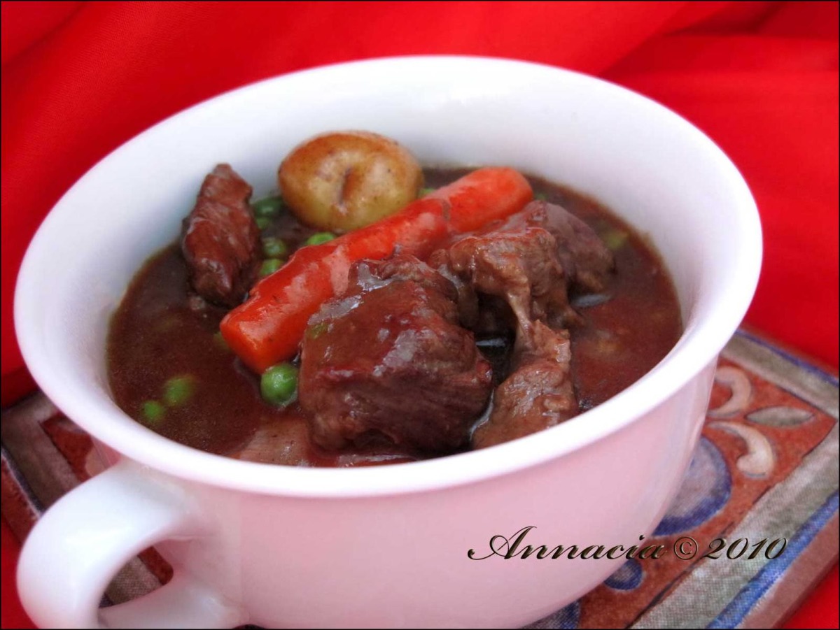 Authentic 1920s-Style D-45 Beef Stew