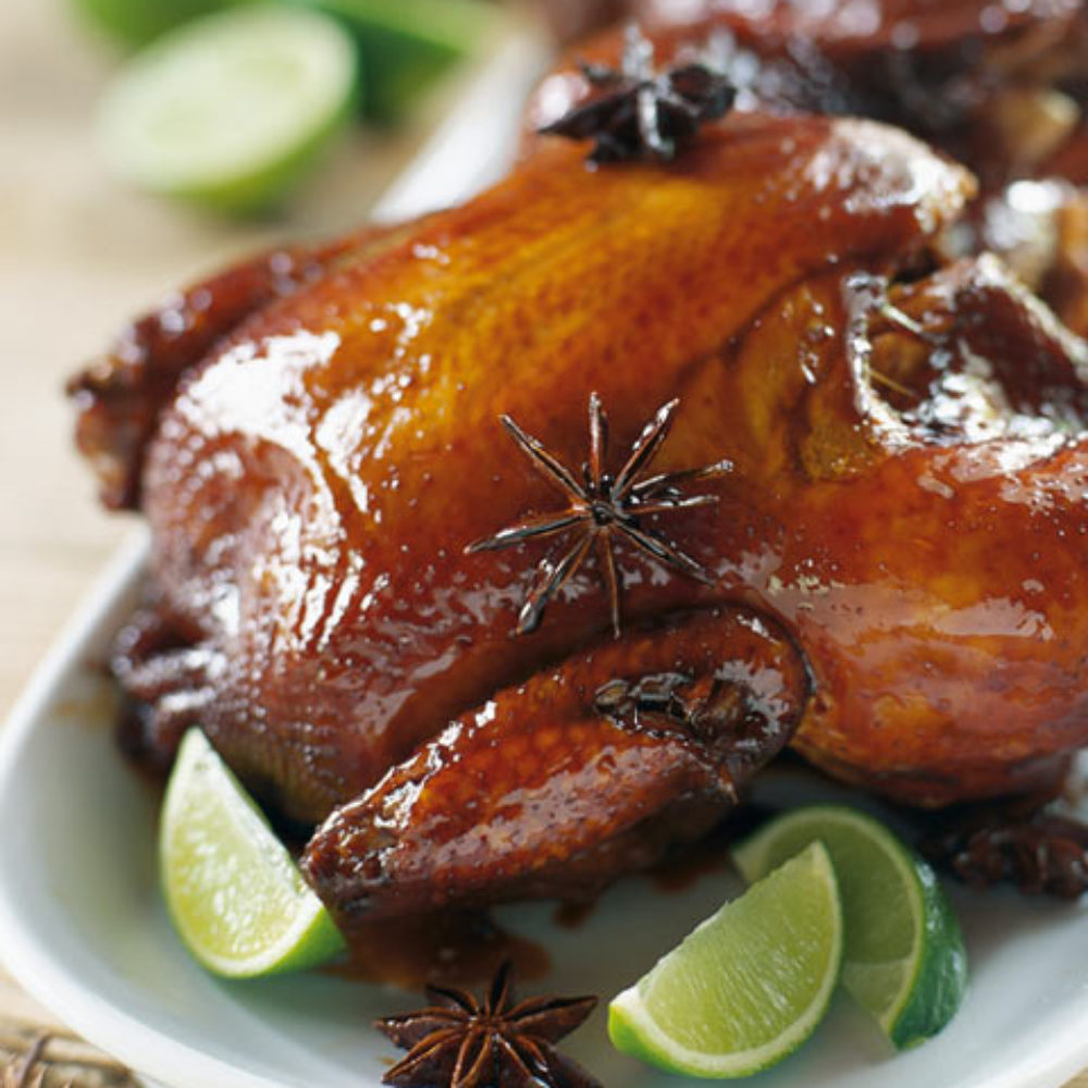 Pan-Seared Chicken with Spiced Star Anise Sauce