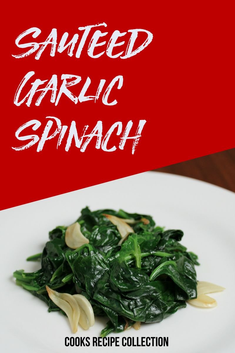Sautéed Garlic Spinach with Toasted Almonds and Lemon Zest
