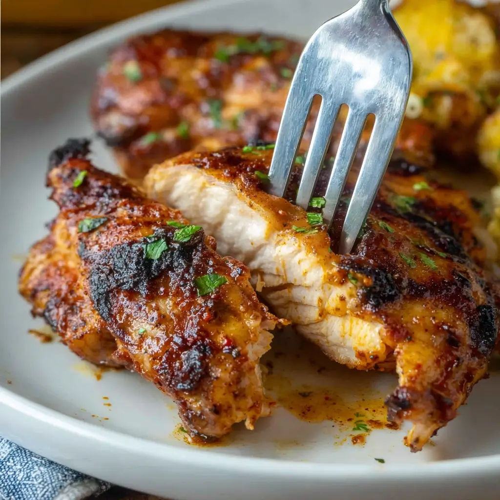 Grilled Cajun-Spiced Chicken Thighs with Smoky Paprika
