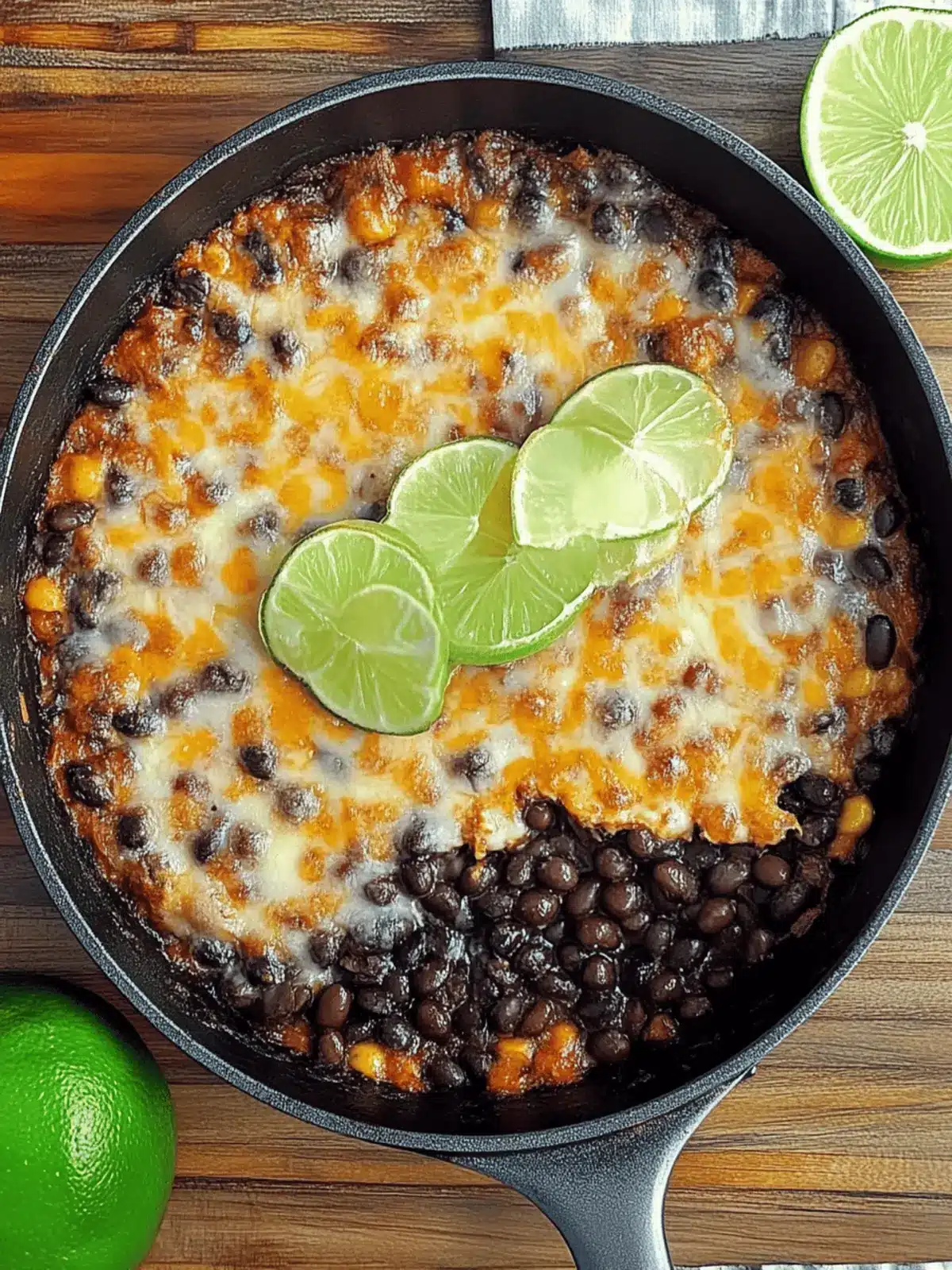 One-Pot Spicy Black Bean and Rice Skillet