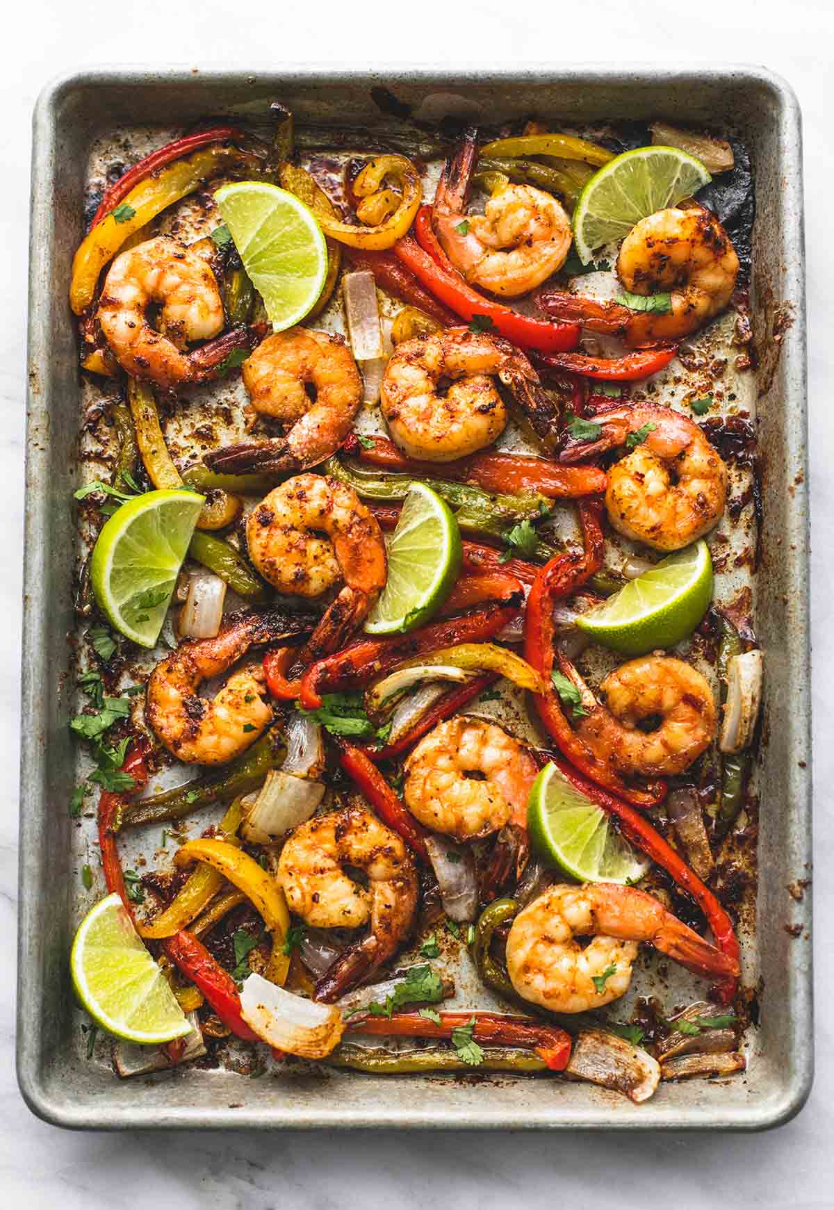 Sheet Pan Chili-Lime Shrimp with Roasted Vegetables