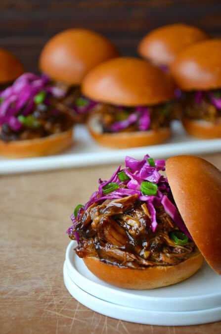 Honey-Soy Glazed Slow Cooker Pulled Pork