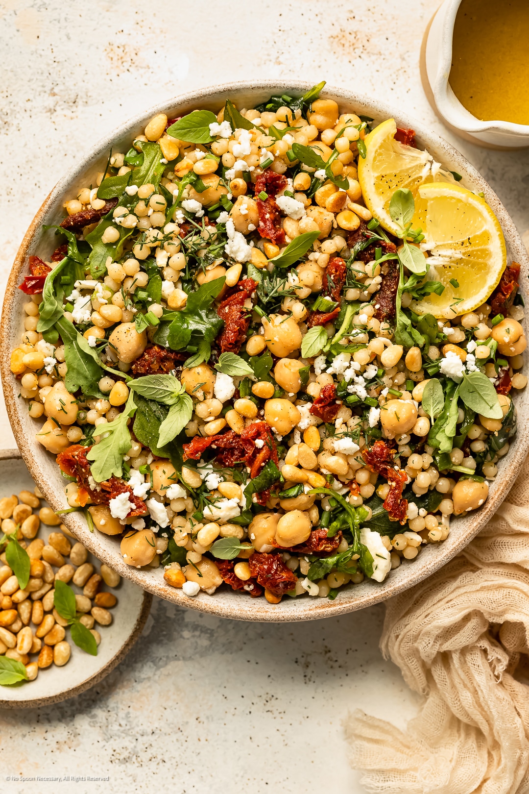 Herbed Couscous Salad with Chickpeas and Sun-Dried Tomatoes