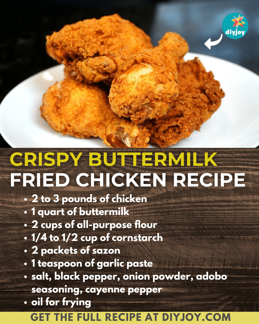 Crispy Buttermilk Fried Chicken with Dill Aioli