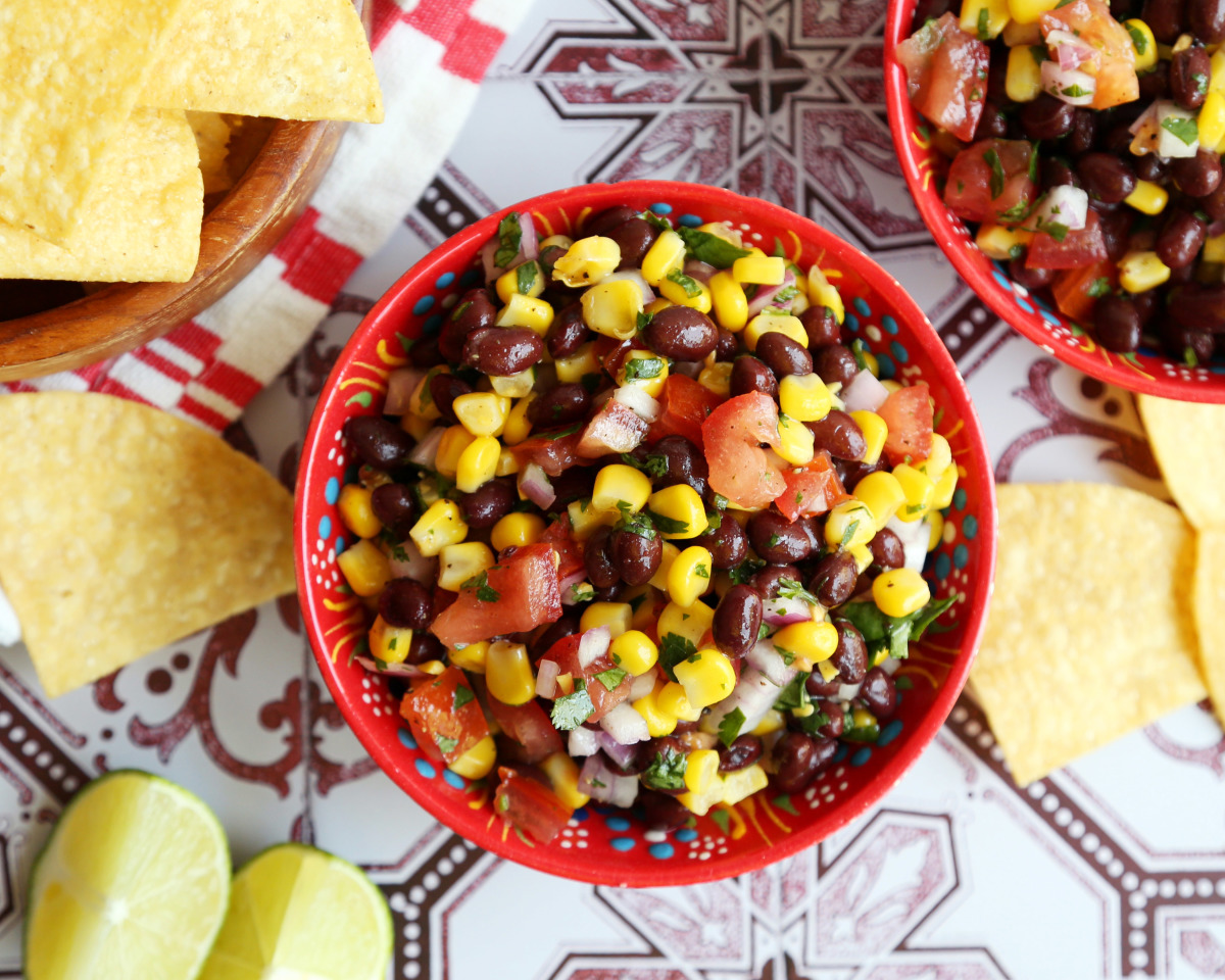 Invisible Network Black Bean and Corn Salad