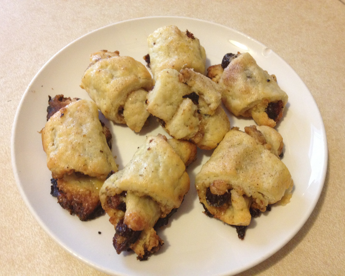 Sweet Honey and Orange Blossom Rugelach