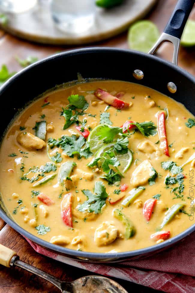 Sautéed Chicken with Mango and Spiced Coconut Sauce
