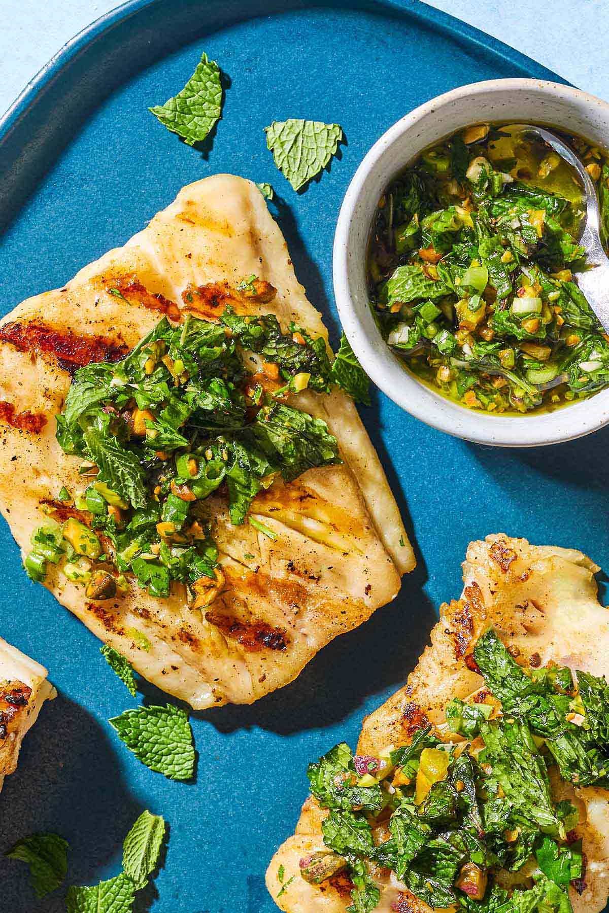 True Mediterranean Grilled Fish with Oregano