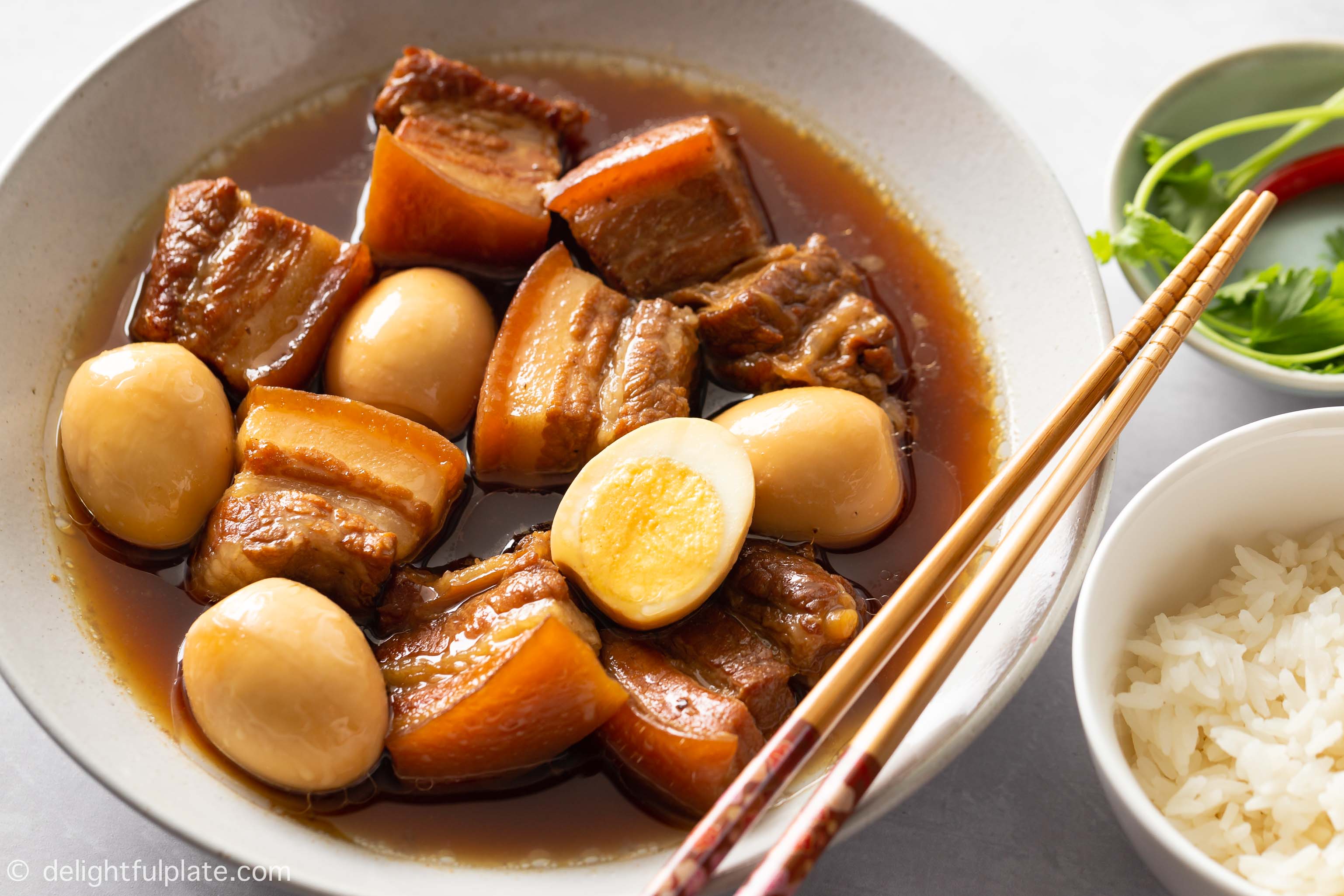 Caramelized Vietnamese Braised Pork Belly (Thit Kho)