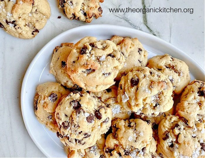 One-Bowl Chocolate Chip Cookie Bars with Sea Salt