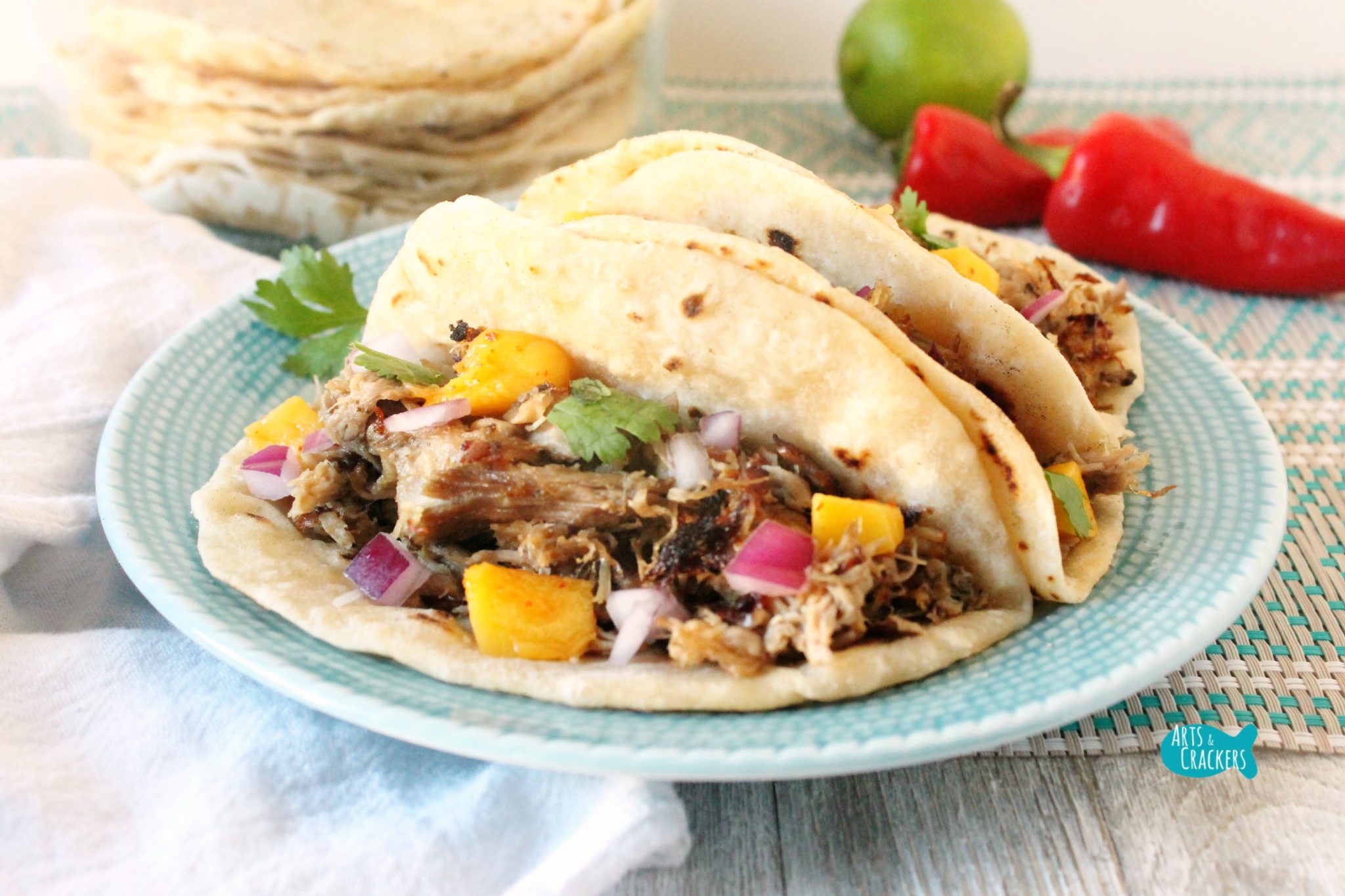 Slow-Cooked Pork Carnitas with Citrus and Ancho Chili