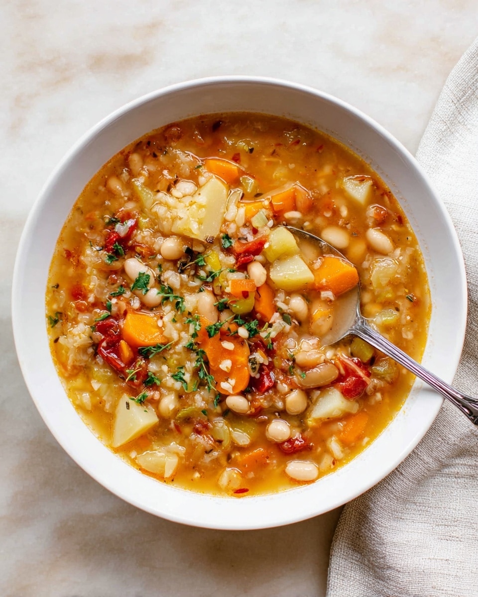 Hearty Minnesota Harvest Vegetable and Barley Soup