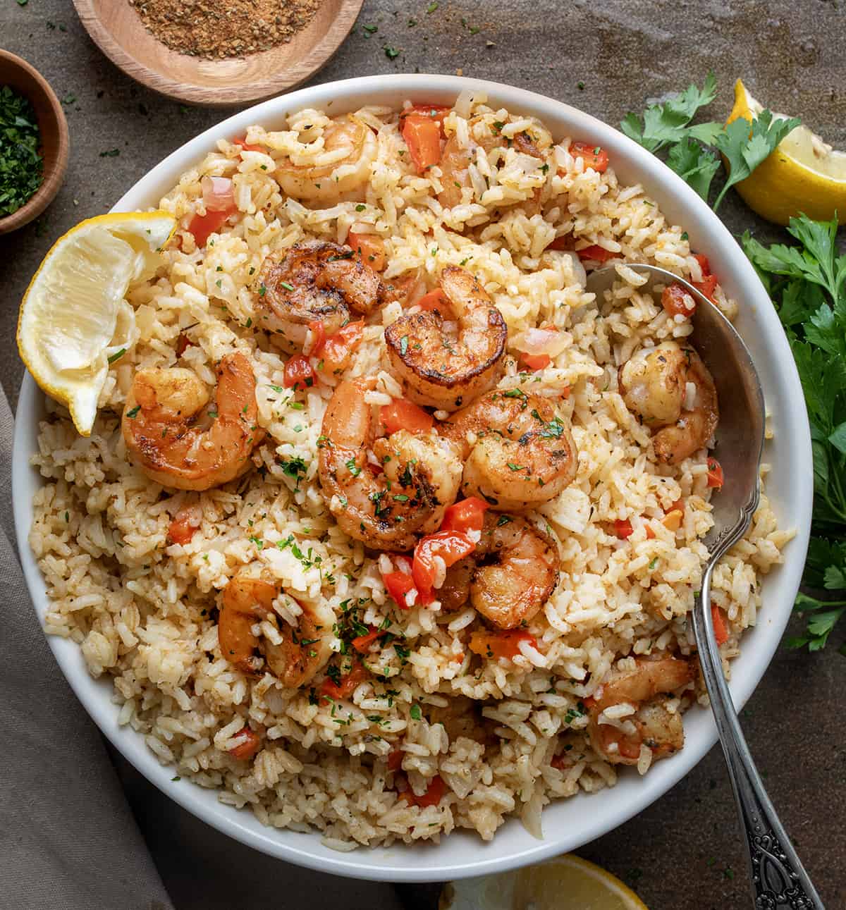 Cajun-Spiced Shrimp and Rice Bowl