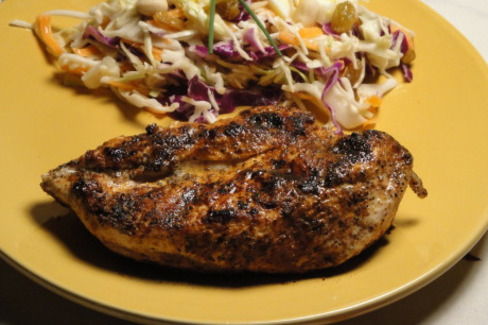 Grilled Cowboy-Spiced Chicken with Smoky Pepper Rub