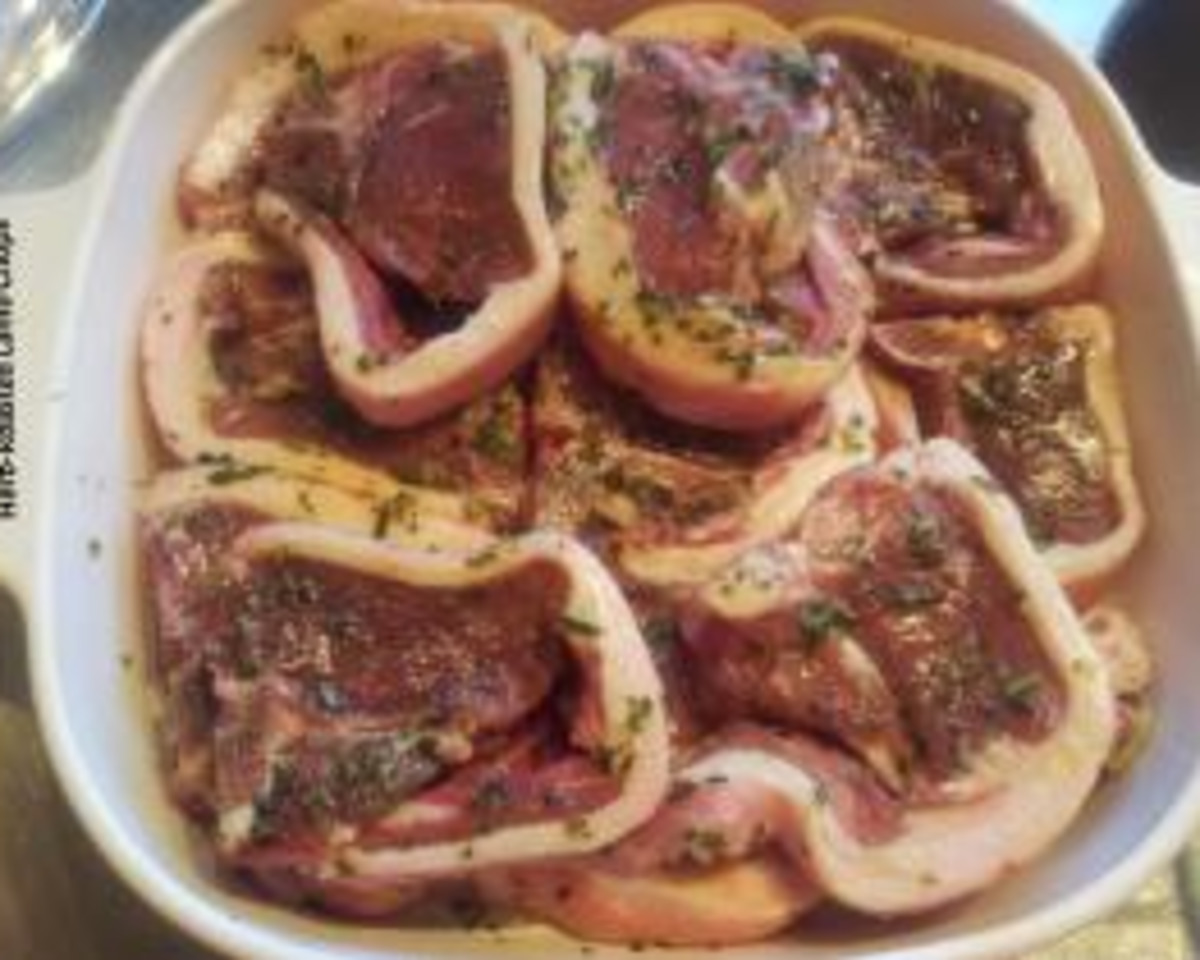 Lemon-Oregano Roasted Lamb Chops