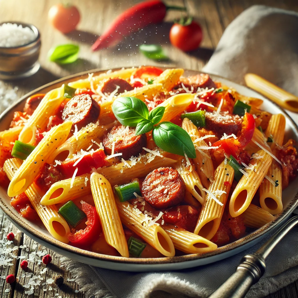 Sautéed Italian Sausage and Pepper Penne