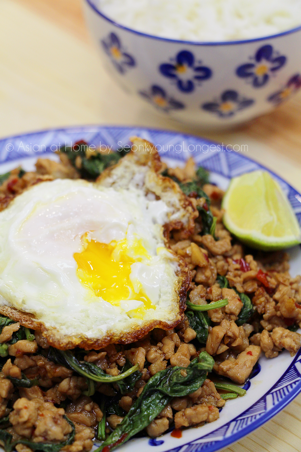 Quick Stir-Fried Thai Basil Pork with Bell Peppers