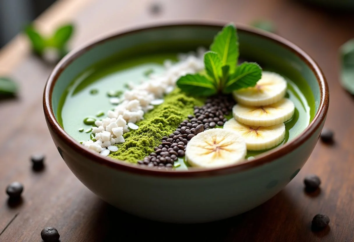Dagobah Swamp Green Matcha Smoothie Bowl