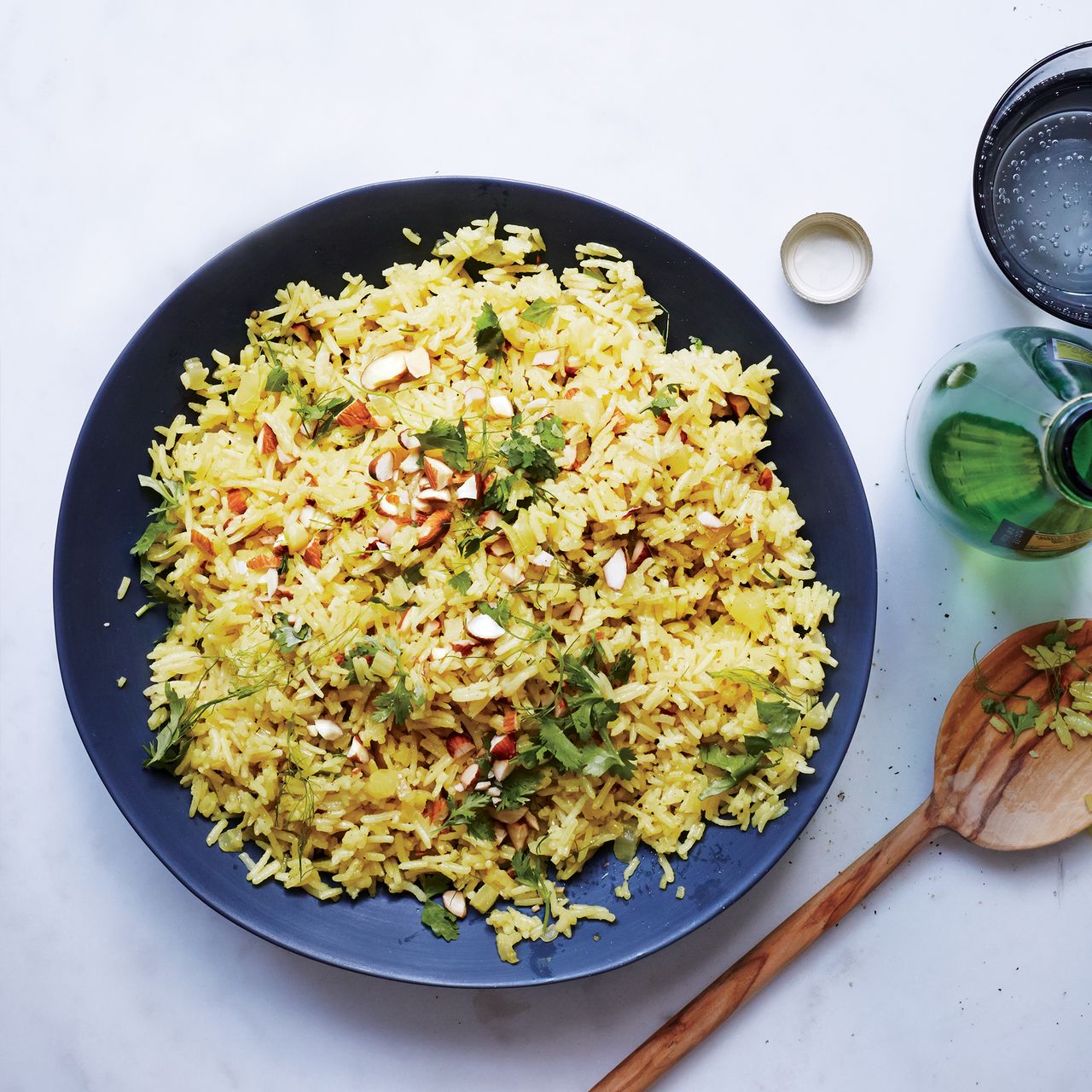Lemon-Ginger Infused Jasmine Rice Pilaf