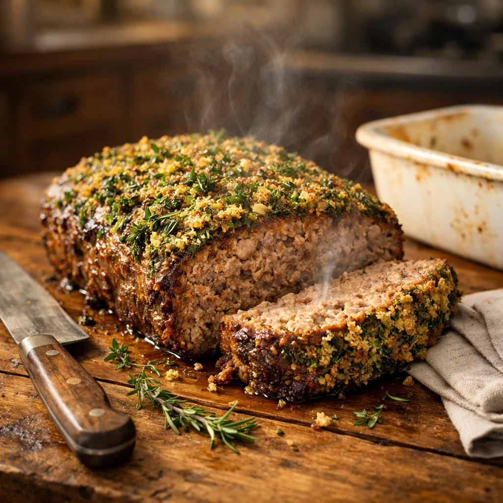 Smith's Classic Meatloaf with Herb Crust