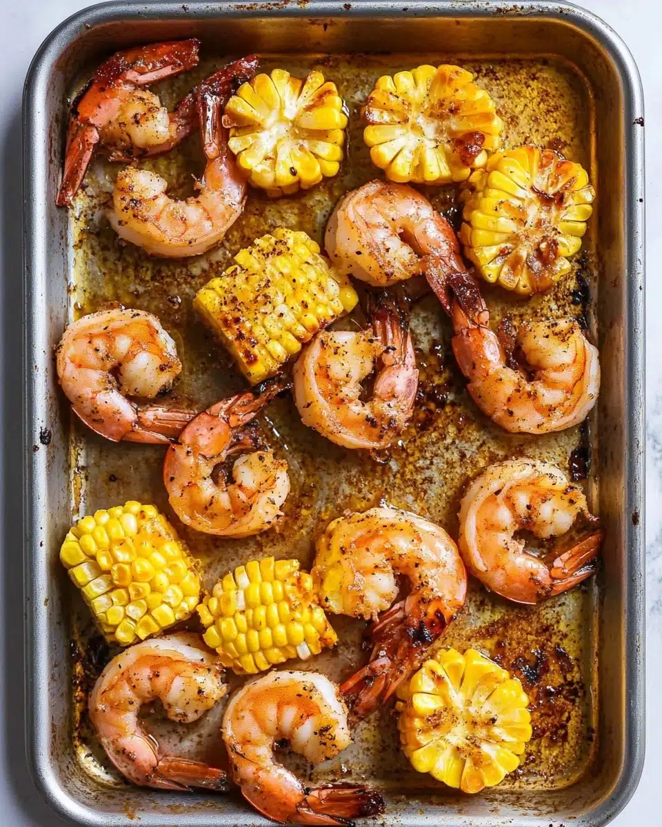 Sheet Pan Cajun-Spiced Shrimp with Lemon and Garlic