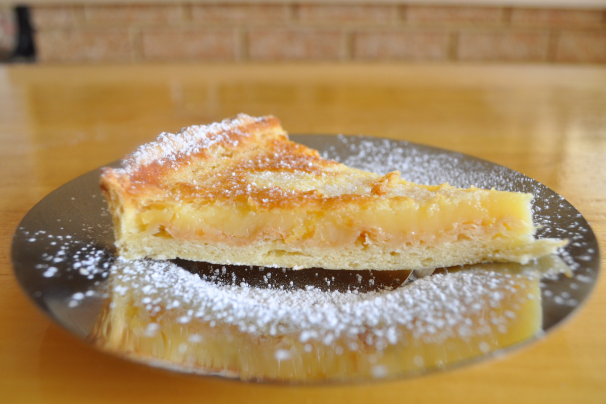 French Lemon-Glazed Almond Tart