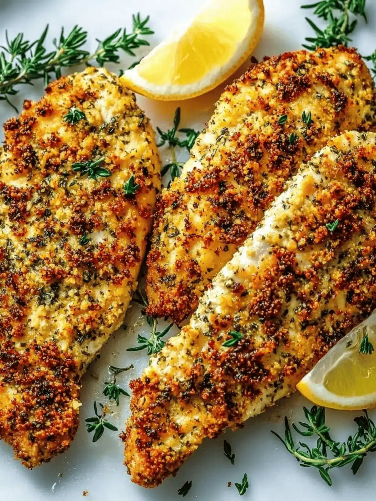Crispy Herb-Crusted Chicken Breast
