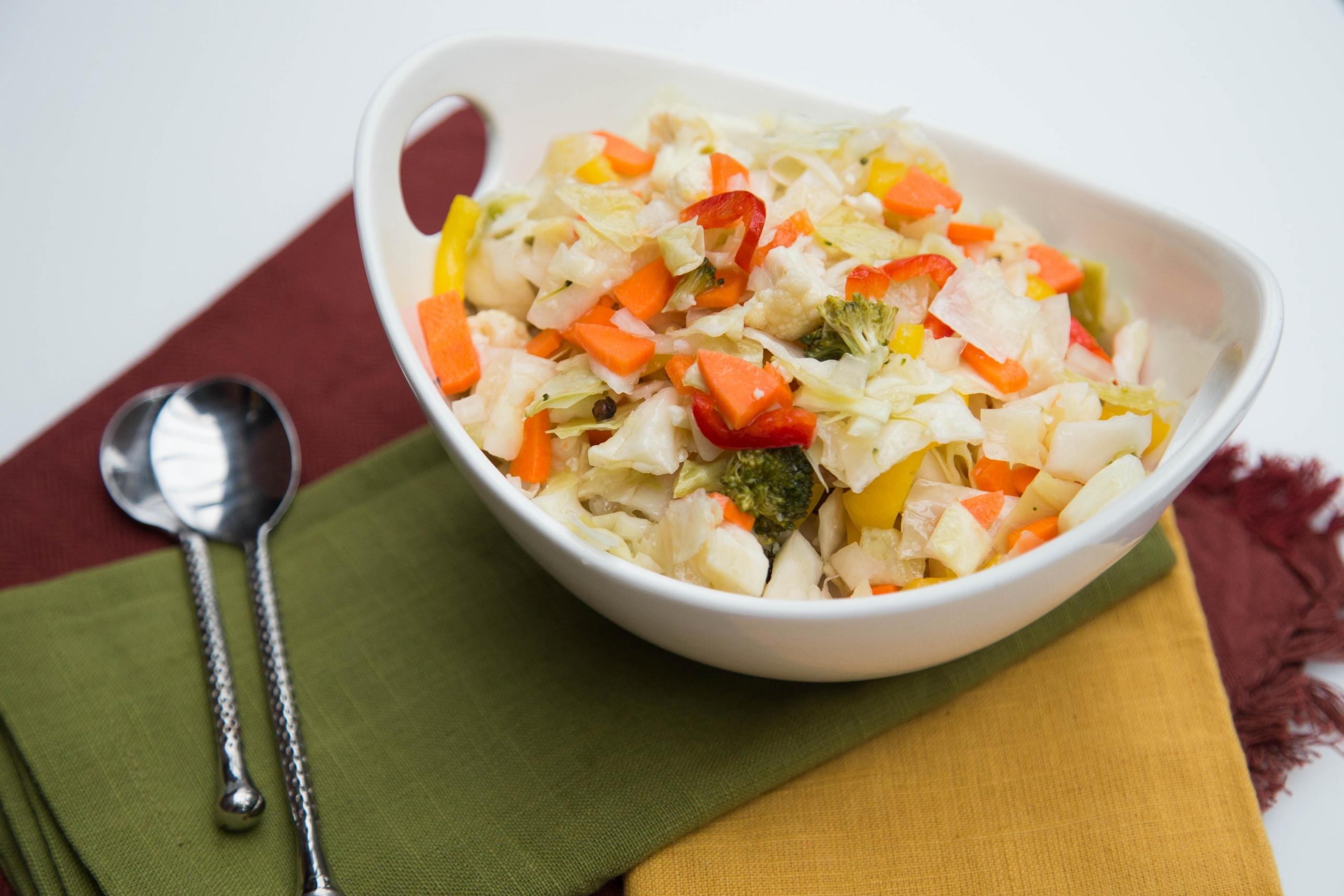Lemon-Lime Pickled Vegetable Salad
