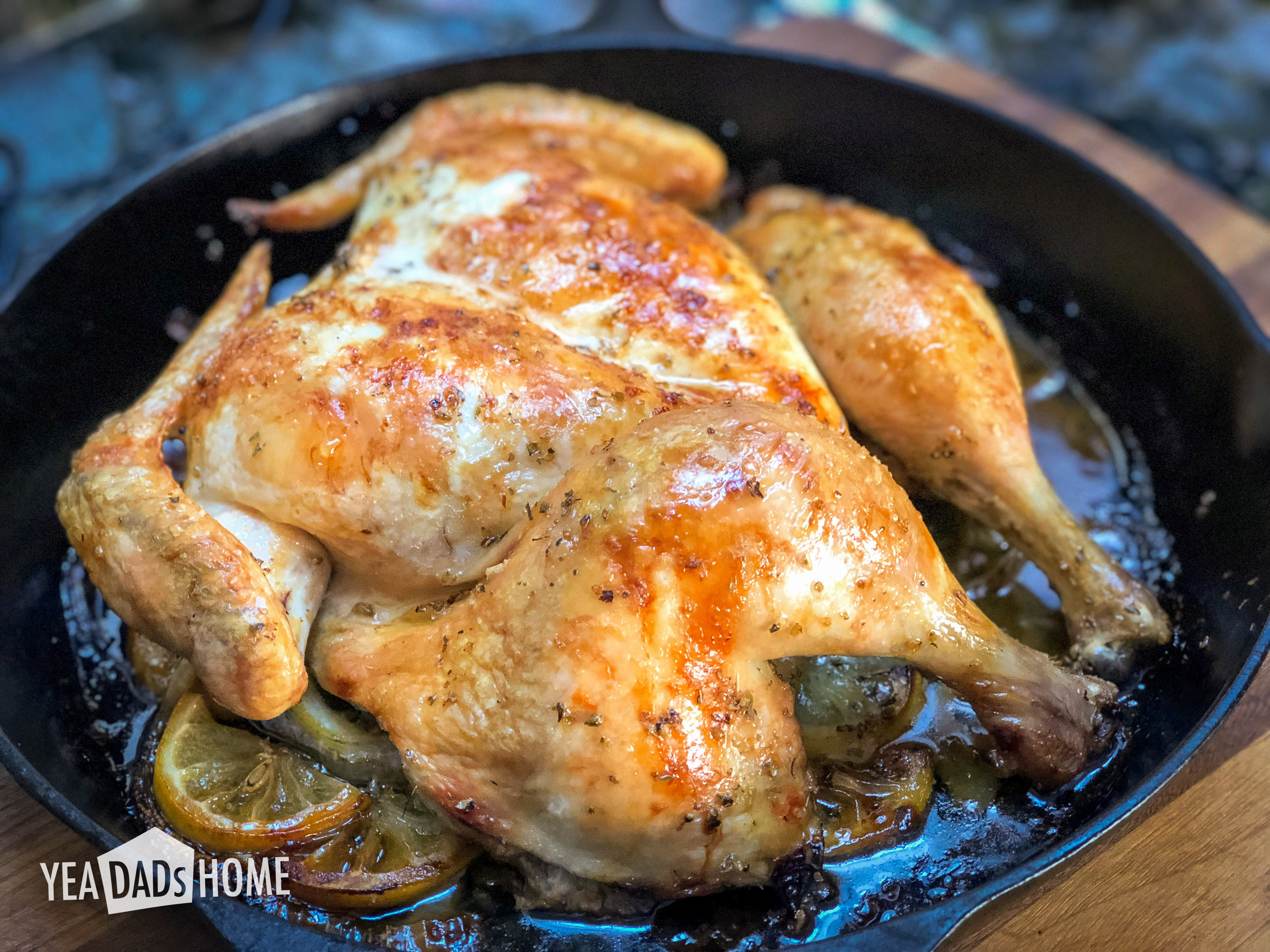 Oven-Roasted Lemon-Oregano Chicken with Feta