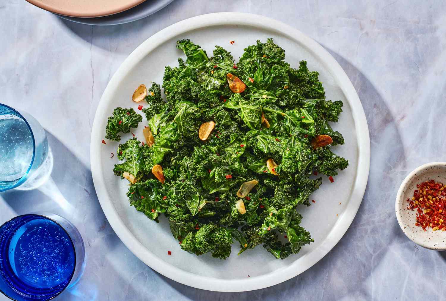Pumpkin Seed & Kale Sauté with Coconut Aromatics