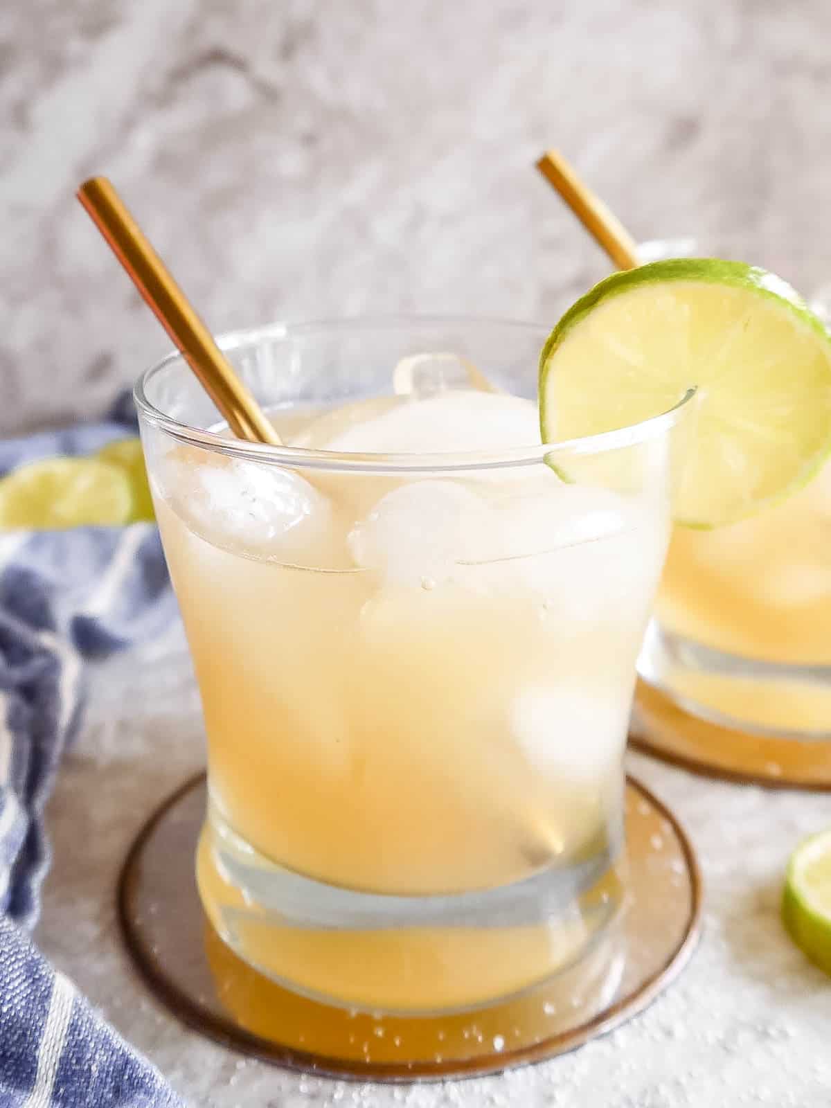 Balanced Margarita with Agave and Cointreau