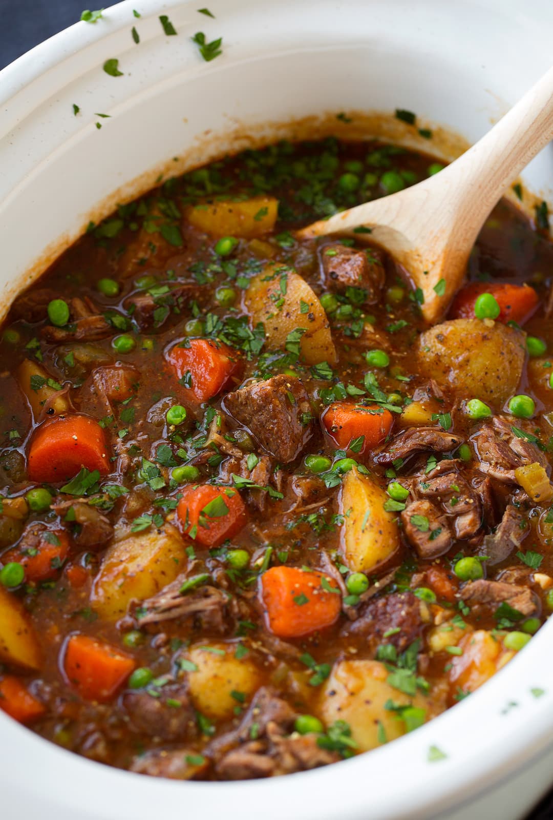 Slow Cooker Martin-Style Vintage Beef Stew
