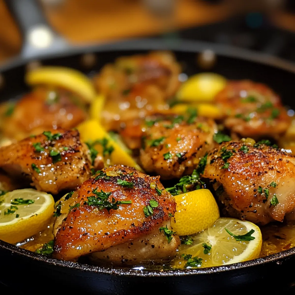 Paprika-Spiced Grilled Chicken Thighs with Citrus Herb Salad