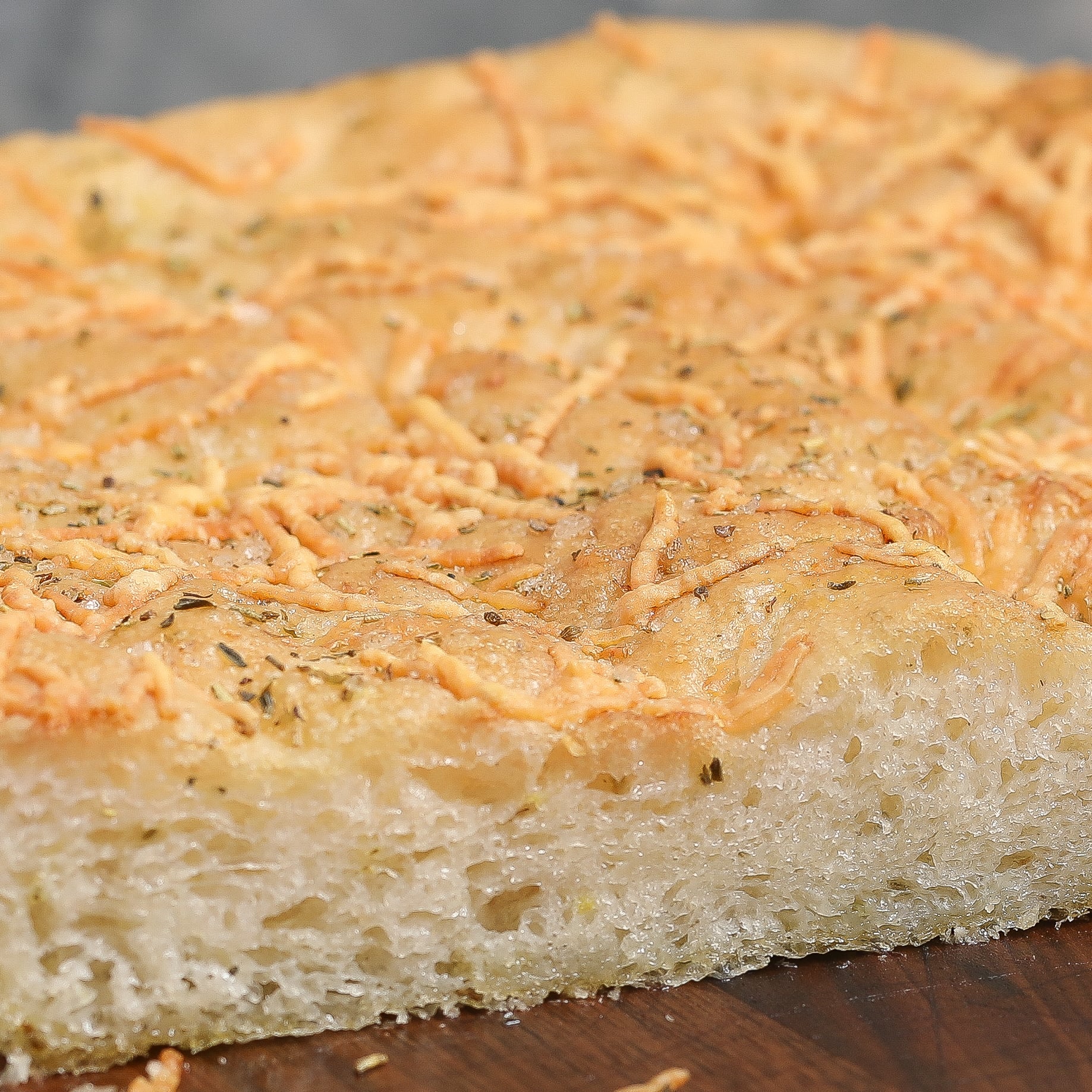Half-Baked Parmesan and Herb Focaccia