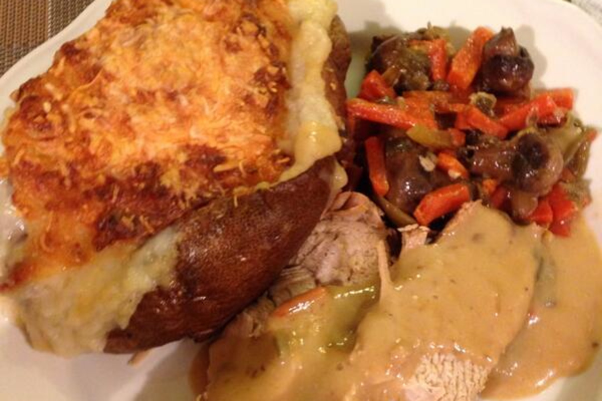 Low-Temperature Braised Pork with Root Vegetables