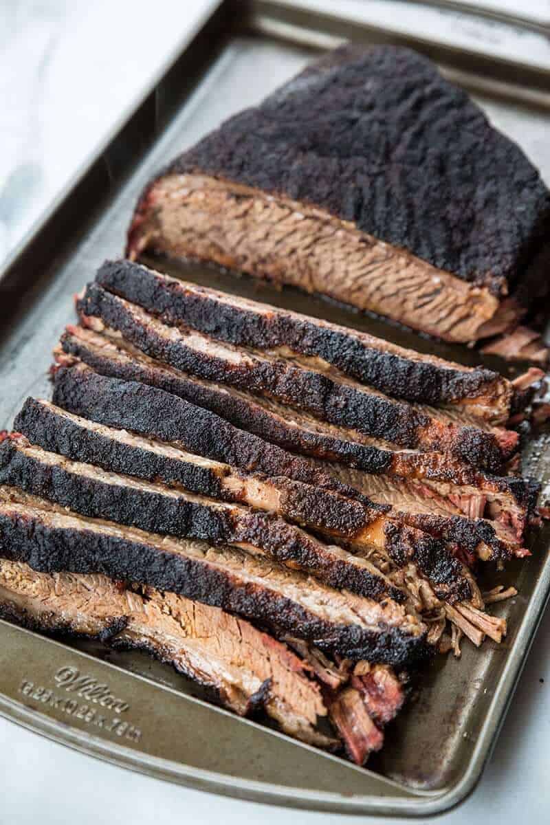 Low and Slow-Smoked Beef Brisket with Dry Rub