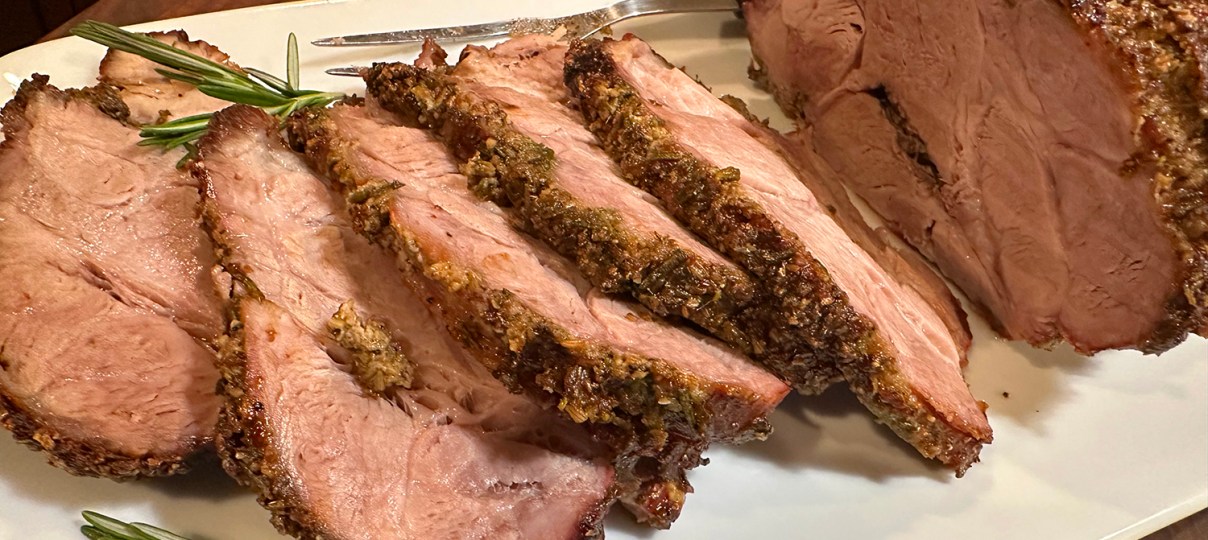 Hidden Power Slow-Roasted Pork Shoulder with Garlic and Rosemary