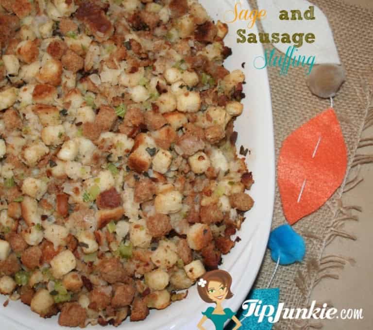 Sage and Sausage Classic Thanksgiving Stuffing