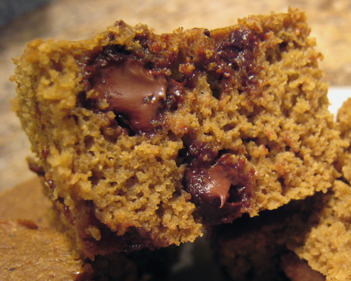 Chocolate Chili Pumpkin Brownies
