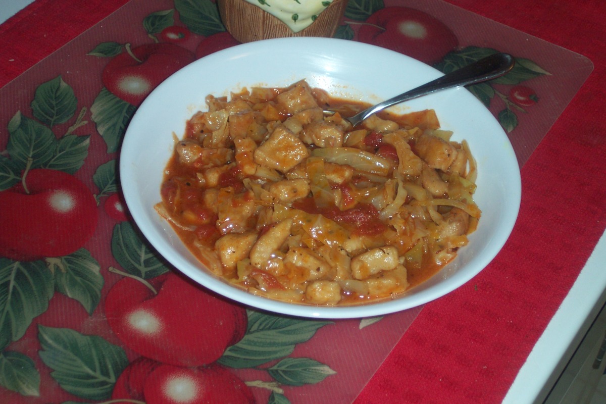 Low-Simmered Pork and Cabbage Stew