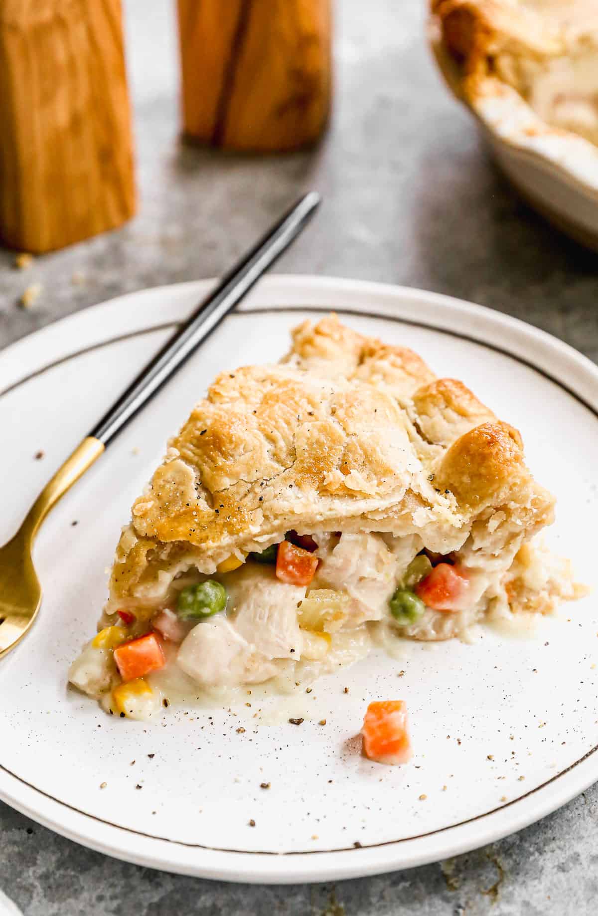 1950s Home-Cooked Chicken Pot Pie