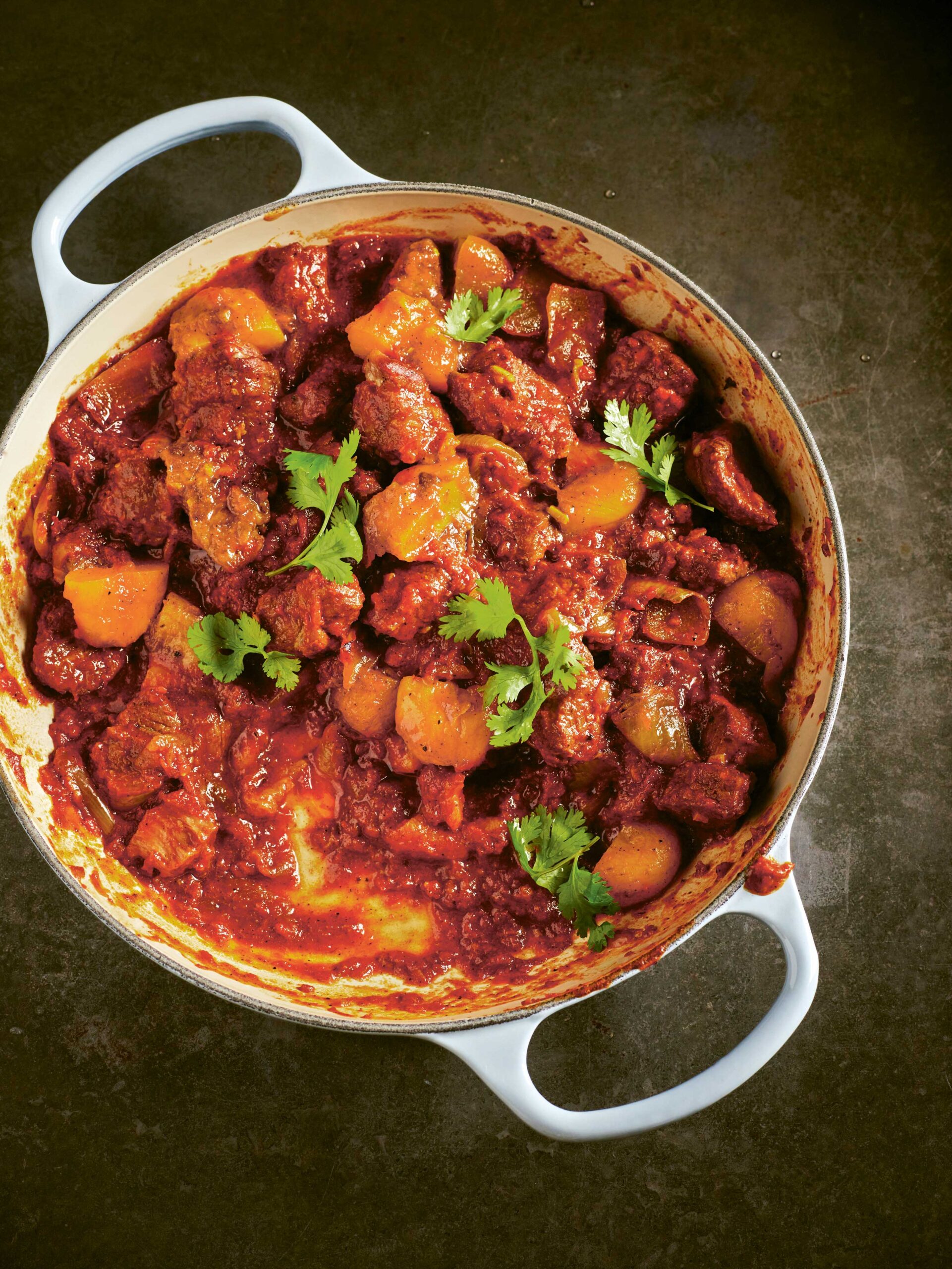 Slow-Cooked North African Lamb Tagine with Apricots