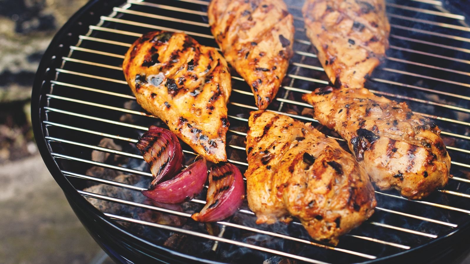 Smoky Grilled Chipotle BBQ Chicken Thighs