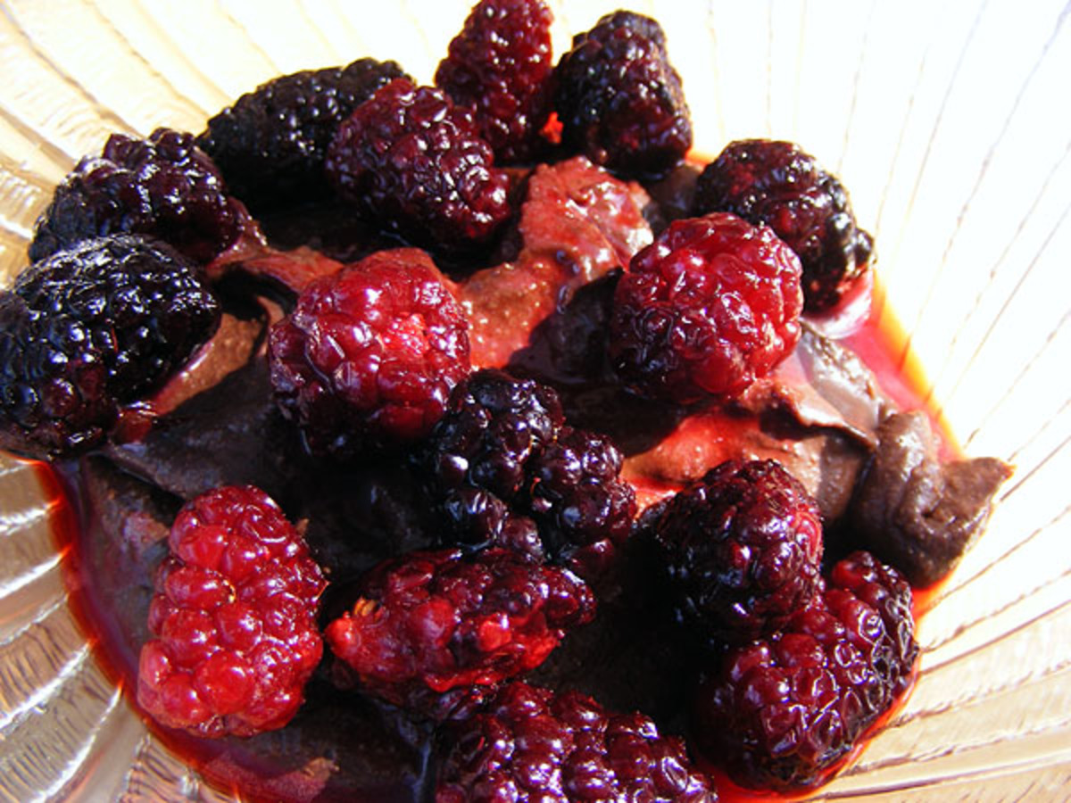 Syrup-Soaked Berry Delight