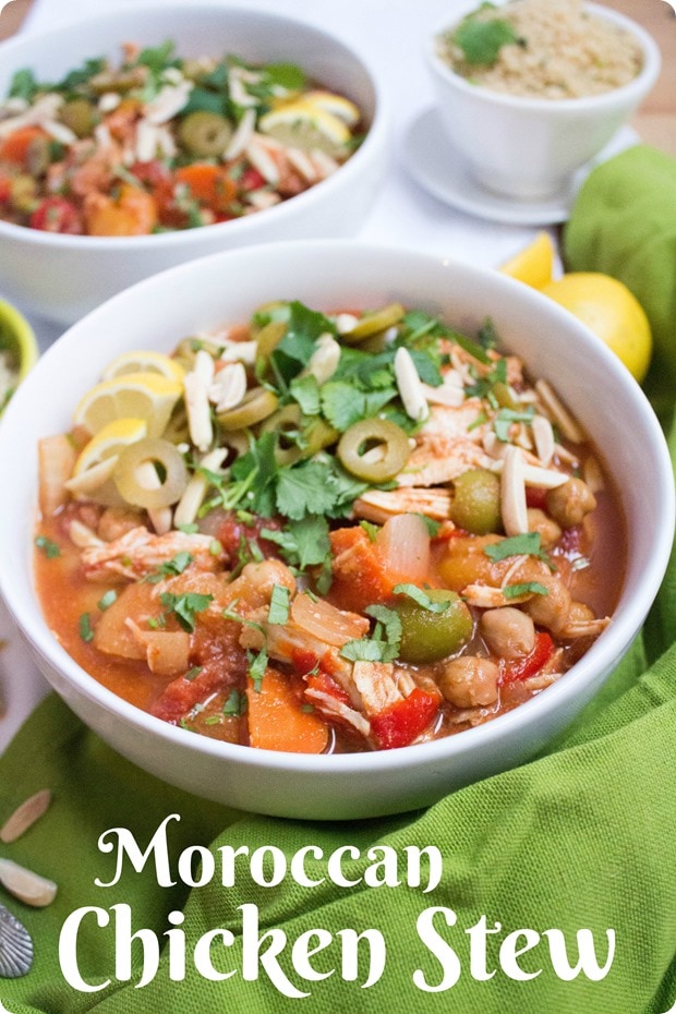 Slow Cooker Moroccan-Spiced Chicken Stew with Root Vegetables