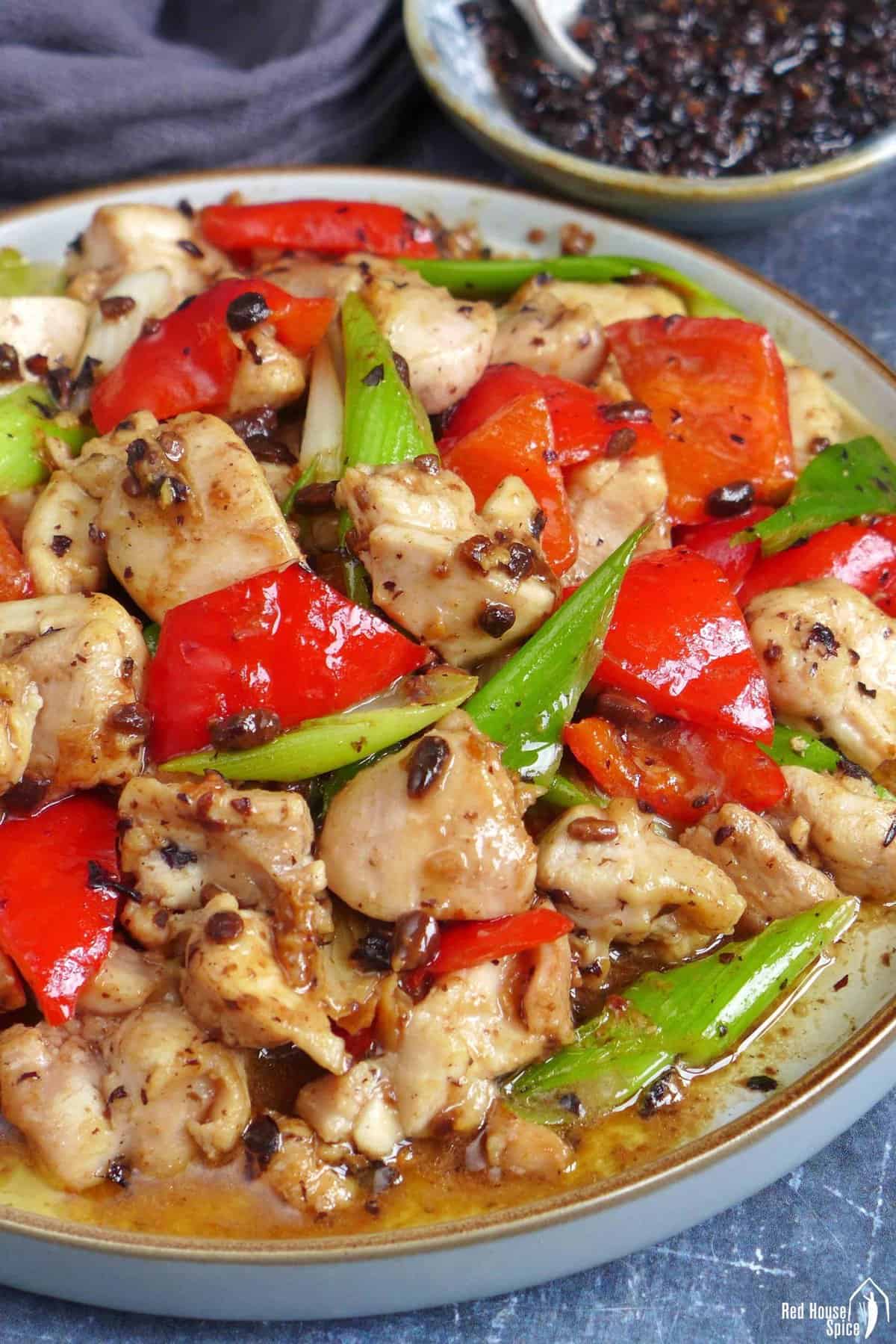 Spicy Sautéed Chicken with Smoked Paprika and Black Beans