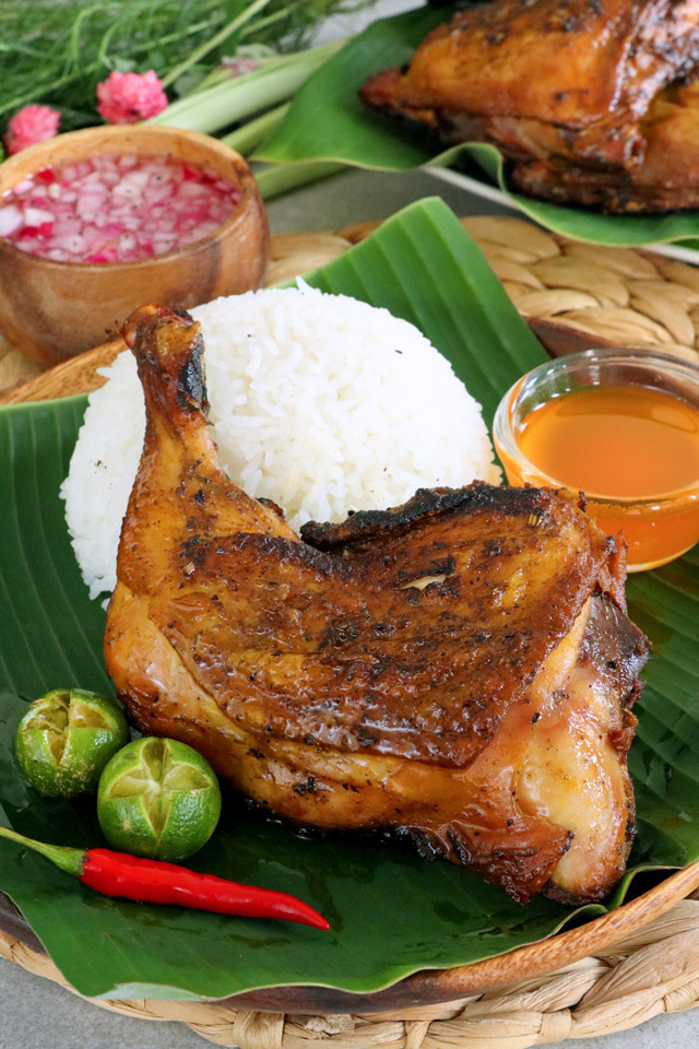 Pan-Seared Chicken Inasal with Annatto Marinade