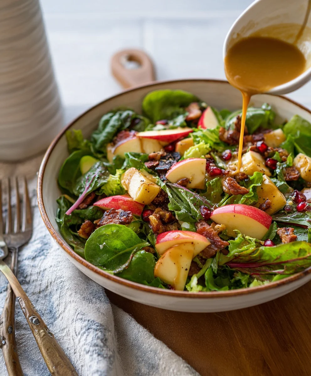 Champagne-Soaked Apple Cider Fruit Salad